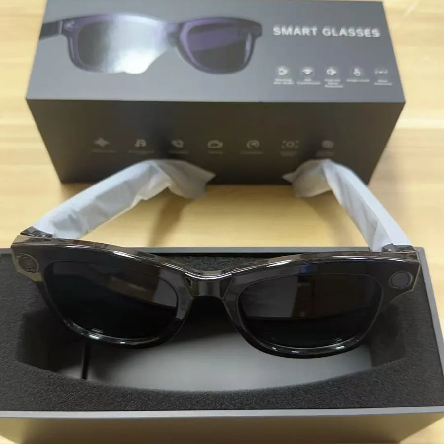 2025 Fashion with 4K Camera Take Pictures Video 230mah ChatGPT Bluetooth Phone Calls Music Smart AI Glasses