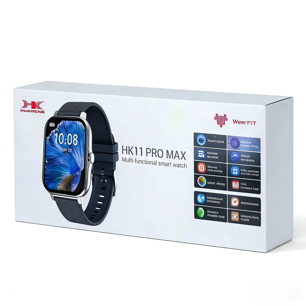 New HK11 Ultra 3 Gen 2 Pro Android Smartwatch Fitness Tracker Steel Large Memory 2.02 AMOLED Display GPS  Waterproof Chat GPT AI