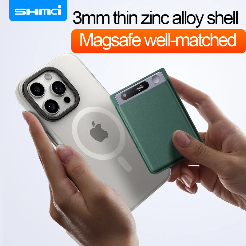 AI Voice Recorder w/Case blue tooth WIFI App Control Transcribe & Summarize 200 Languages Audio Recorder for phone Call
