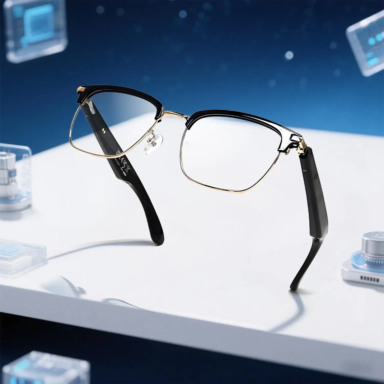 GT-33 AI Smart Glasses HD Bluetooth Calling Voice Assistant Music Player Translate Camera HOT Translation in multiple languages